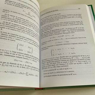 Álgebra lineal volumen 1 UNED