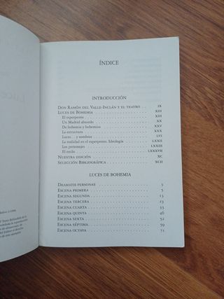 LUCES DE BOHEMIA (CLASICOS HISPANICOS)