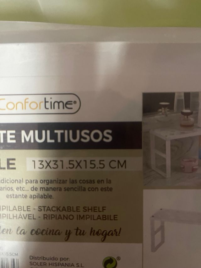 Estantes Multiusos Apilables Confortime
