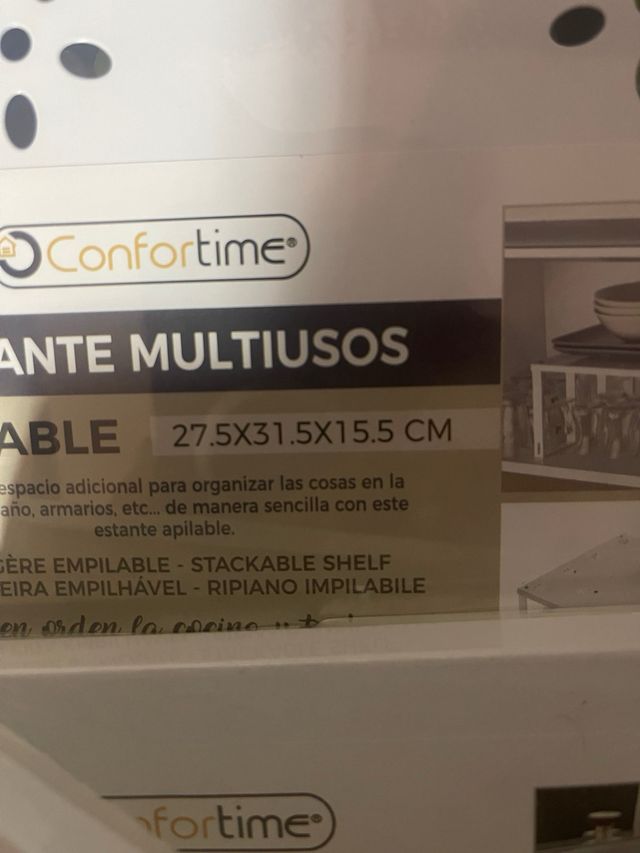 Estantes Multiusos Apilables Confortime
