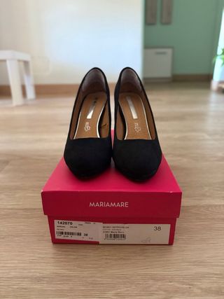 Zapatos de salón MARIAMARE negros talla 38