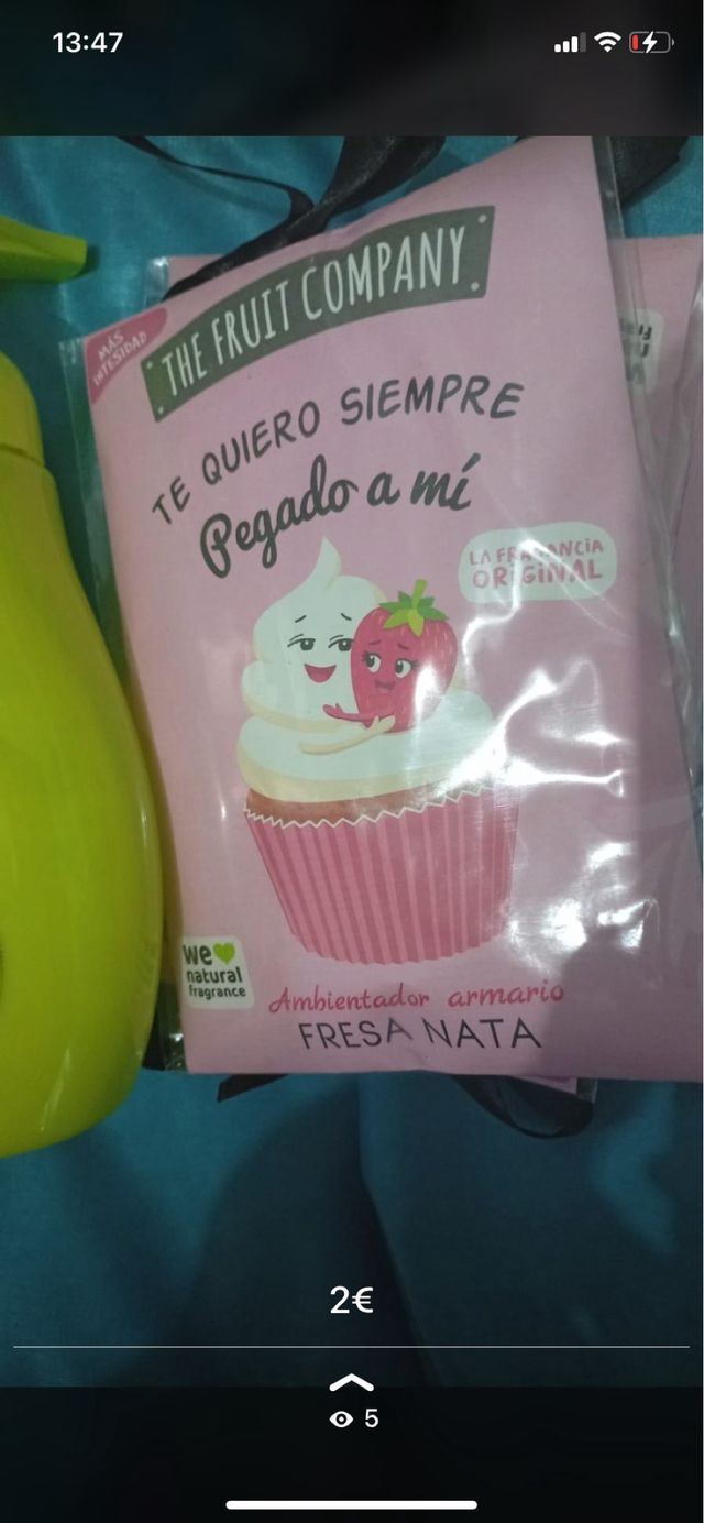 Ambientador The Fruit Company Fresa Nata