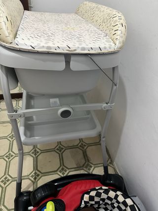 Bañera y andador bebé