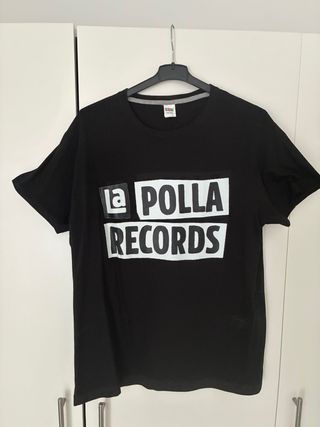 Camiseta LA POLLA RECORDS Negra