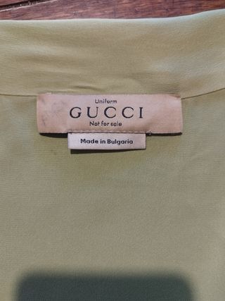 Camicia Gucci donna verde oliva tg. M
