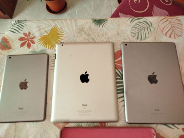 Lote 3 iPads Apple funcionando