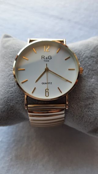 Orologio R&G TIME donna oro e bianco