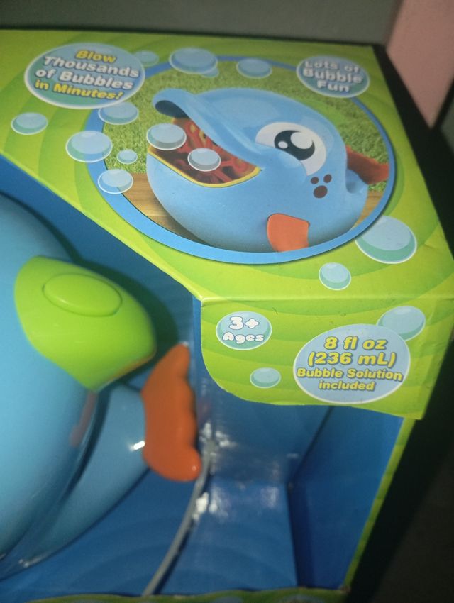 Pompero de Ballena Bubble Dolphin