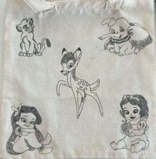 Bolso Tote Disney Personajes