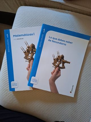 Matemáticas I Serie Resuelve 1 Bachillerato