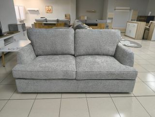 Sofá Cama Gris con Colchoneta