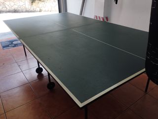 Mesa de ping pong plegable