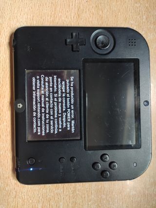 Nintendo 2DS Azul y Negra