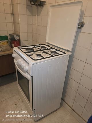Cocina de gas con horno
