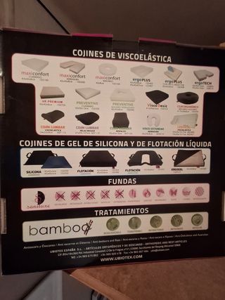 Cojín Antiescara Maxi Confort Viscoelástico