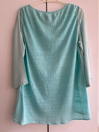Camisa Massimo Dutti azul celeste talla M