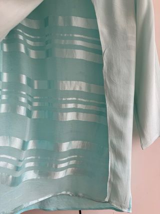 Camisa Massimo Dutti azul celeste talla M