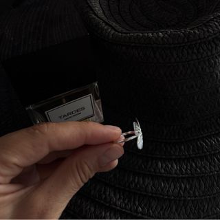 Anillo Mariposa Plata 925 Ajustable