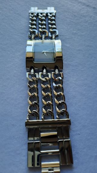 Orologio Bellos Donna Quarzo Argento Nero