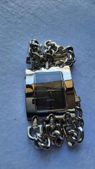 Orologio Bellos Donna Quarzo Argento Nero