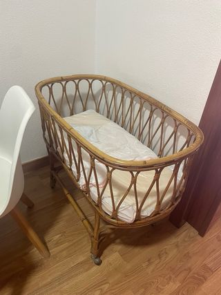 Minicuna con colchón