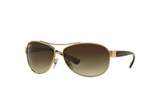 Gafas de sol Ray-Ban Aviator Doradas Marrones