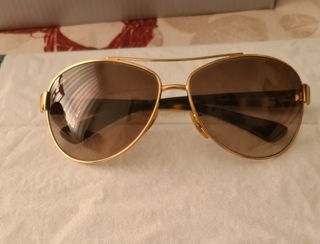 Gafas de sol Ray-Ban Aviator Doradas Marrones