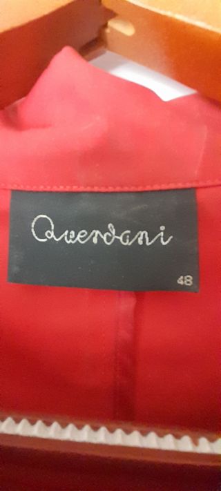 Chaqueta Roja Mujer