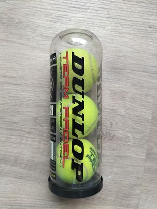 Pelotas de pádel Dunlop Team Padel