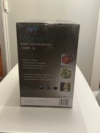 Robot Cocina Marner Multifunción 1500W 3L