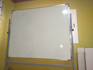 Pizarra Blanca Doble Cara Magnética