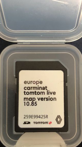 Tarjeta SD TomTom Europa 10.85 Renault (radares)