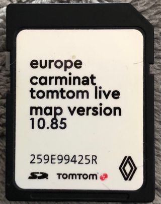 Tarjeta SD TomTom Europa 10.85 Renault (radares)