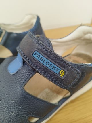 Sandalias Pablosky niño Talla 37 Azul