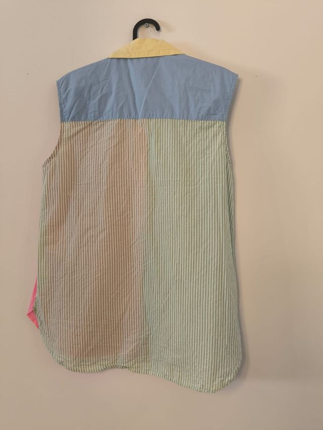 Camisa sin mangas multicolor Stradivarius Talla M