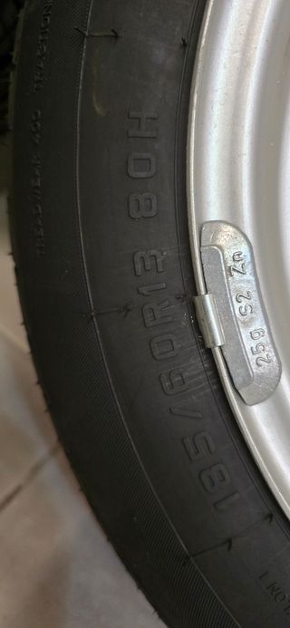 Llantas clásicas steelies Seat 13"