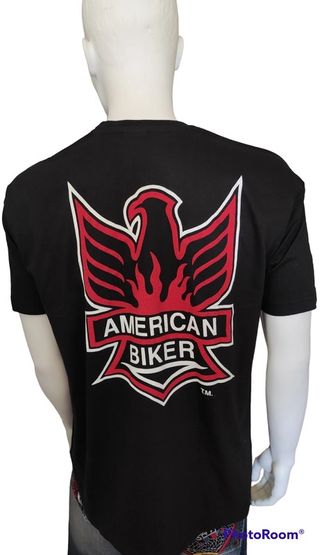 American Biker T Shirt Vintage 90s Harley Davidson
