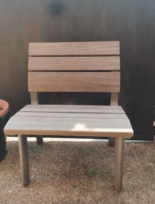 Silla Santa & Cole exterior madera