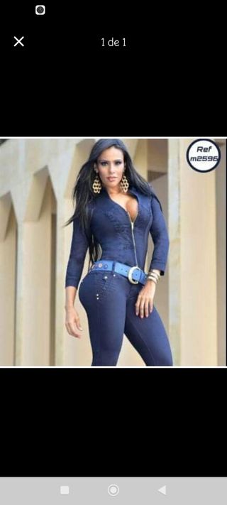 Enterizo Levanta Cola Colombiano Azul