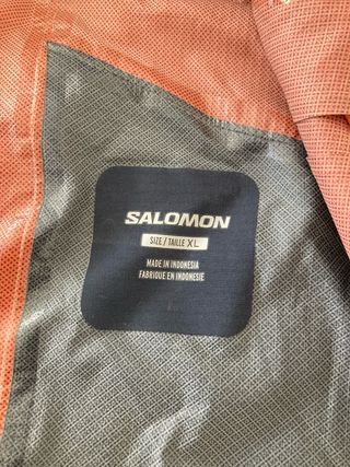 Chaqueta Salomon Bonatti Trail Naranja/Gris