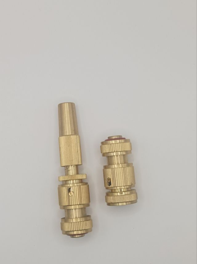 Boquillas de latón para manguera a presión nuevas