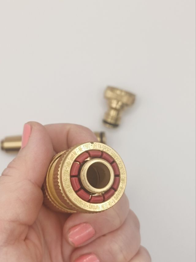 Boquillas de latón para manguera a presión nuevas