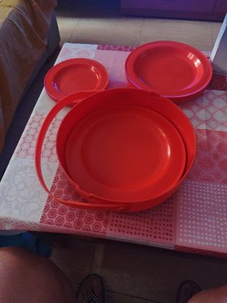 Accesorios Camping y Playa Rojos