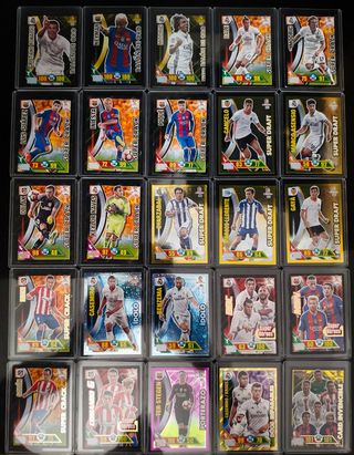 Lote Cartas Adrenalyn XL 16/17 (450ud sin repetir)