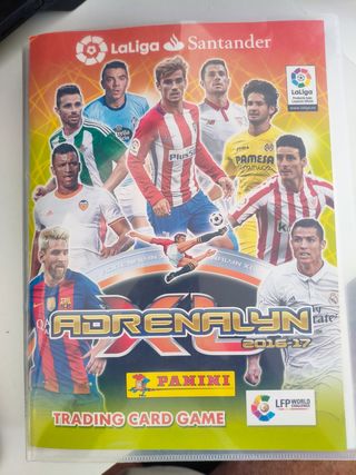 Lote Cartas Adrenalyn XL 16/17 (450ud sin repetir)