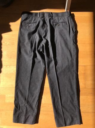 Pantalón de traje negro