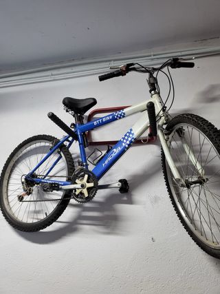 Bicicleta BTT Hadda Azul y Blanca