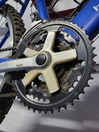 Bicicleta BTT Hadda Azul y Blanca