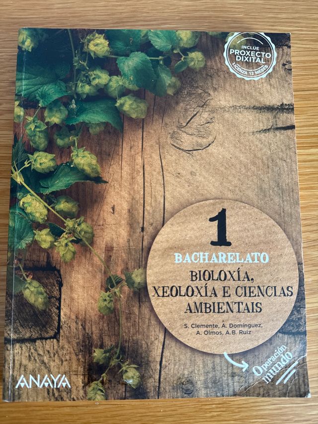 Bioloxía, Xeoloxía e Ciencias Ambientais 1.