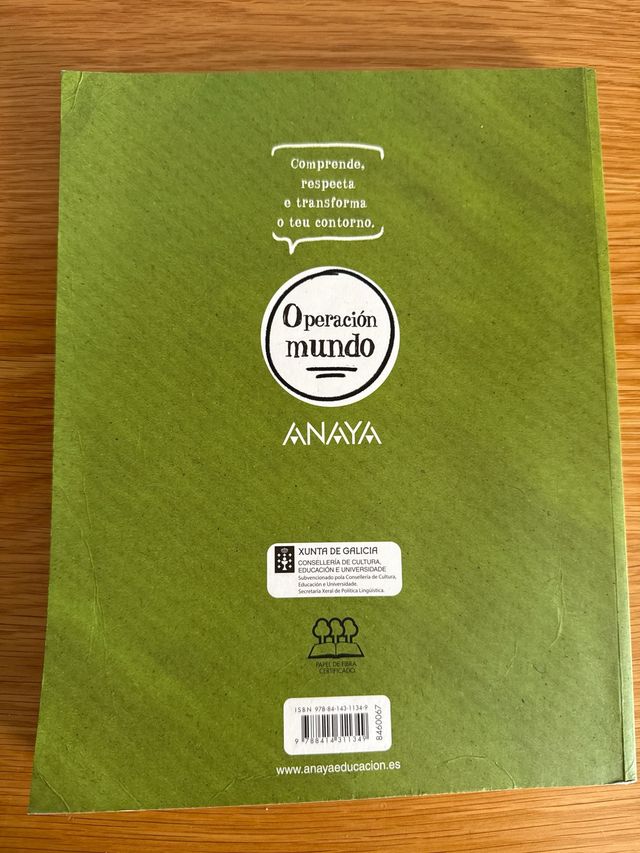 Bioloxía, Xeoloxía e Ciencias Ambientais 1.